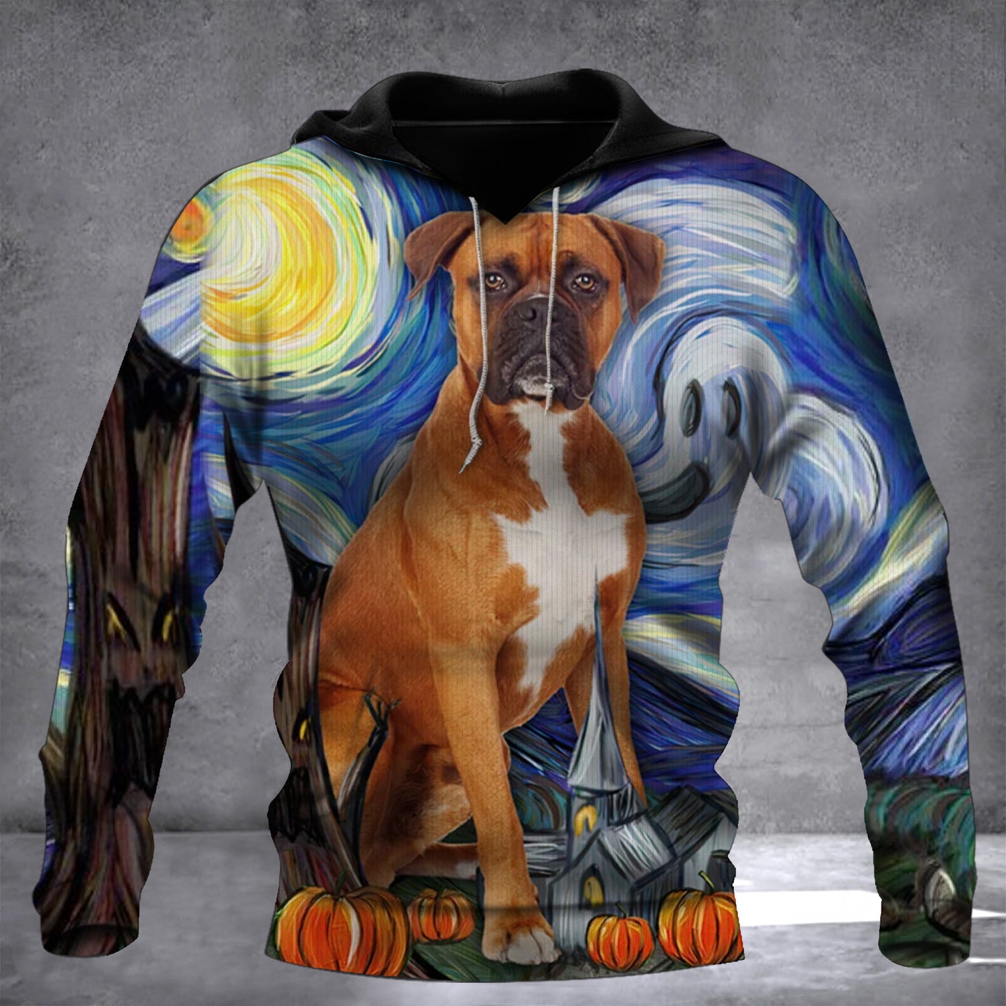 Boxer Starry Night Hoodie