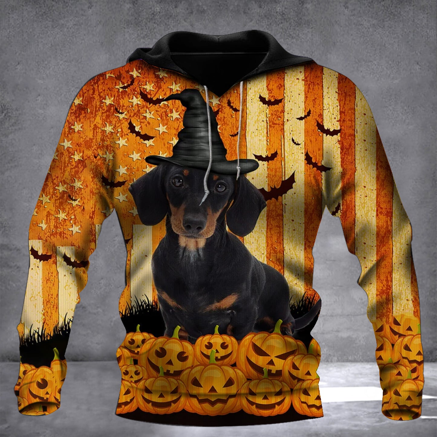 Dachshund Happy Halloween Hoodie V2