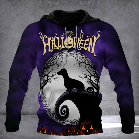 Dachshund Happy Halloween Hoodie V2