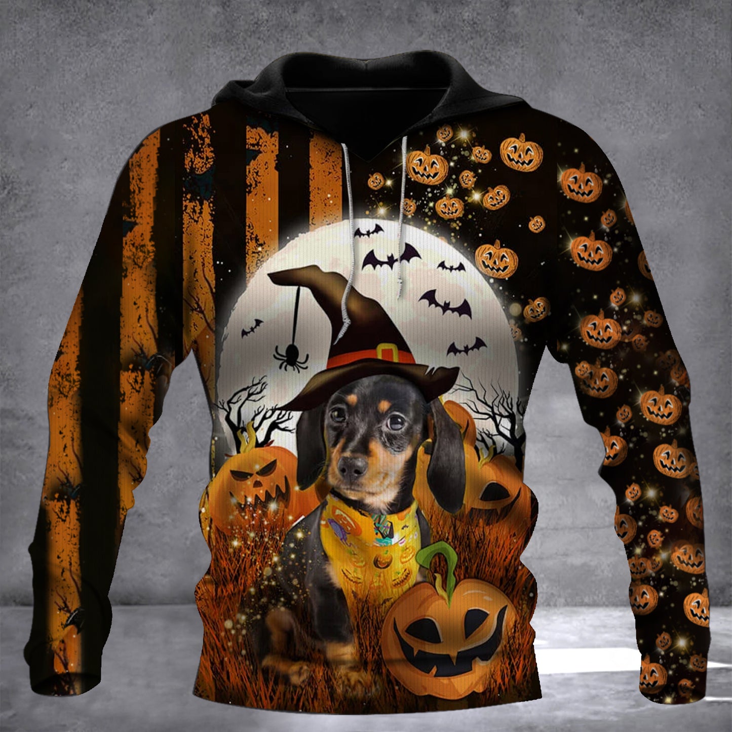 Dachshund Puppy Halloween Hoodie