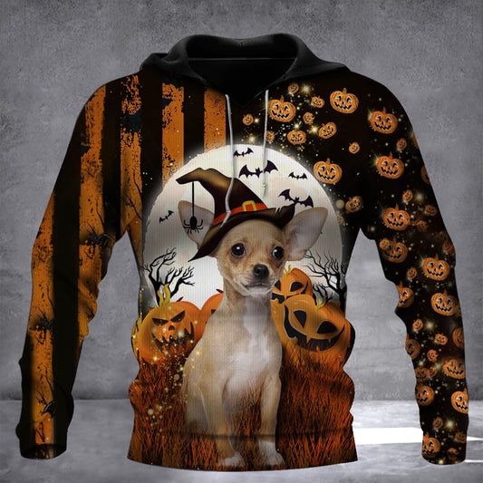 Frenchie Pumpkin Vintage Halloween Hoodie