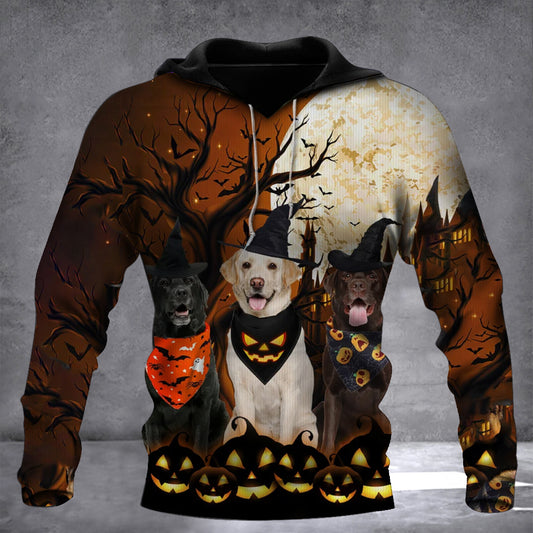 Labrador Retriever Happy Halloween Hoodie